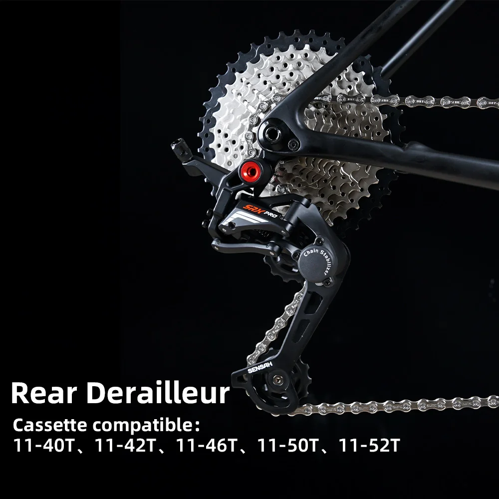 1x11 SRX PRO Speed SENSAH Groupset with Crank Shifter Cassette Front /Rear Derailleur Chain for Gravel/ Road Bike SRAM NEW