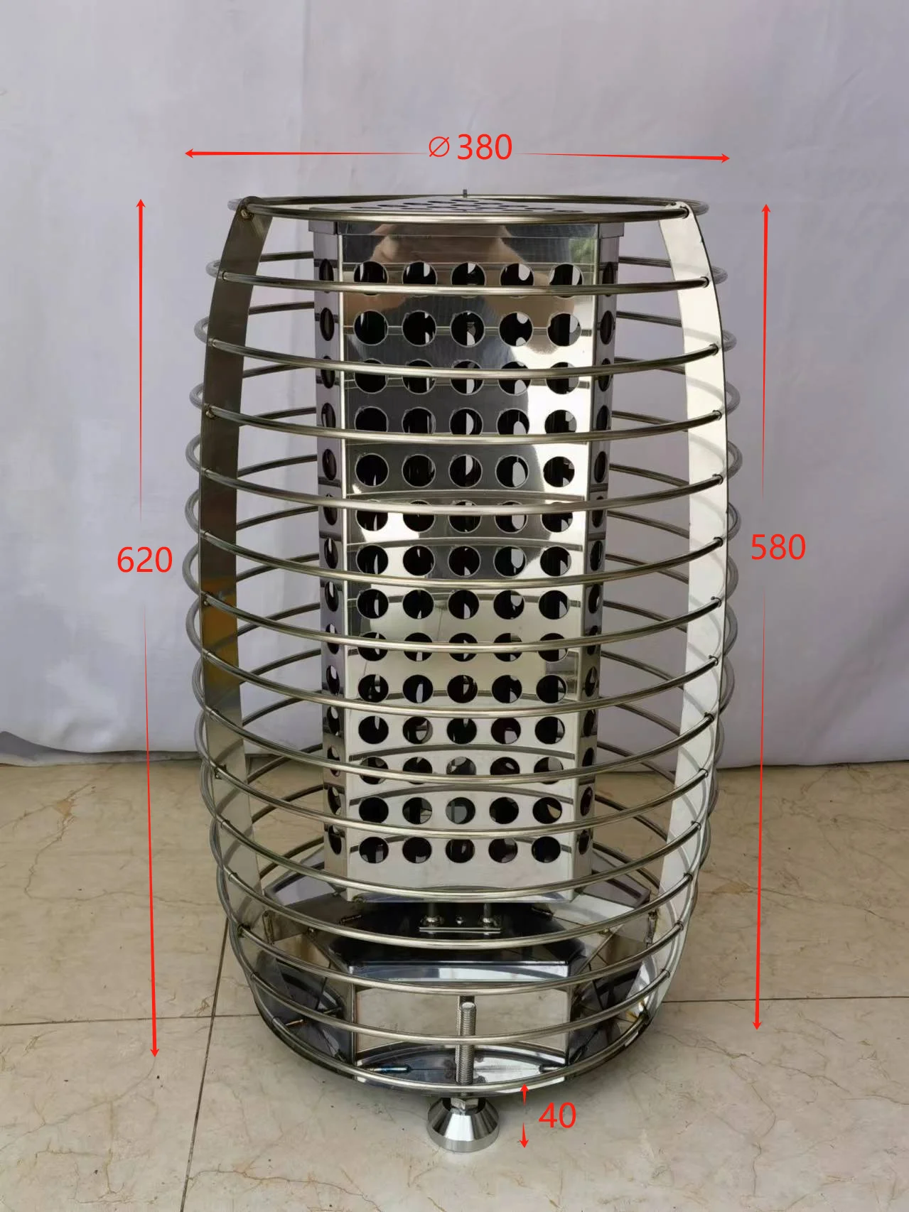 سخان ساونا كهربائي تقليدي ذكي من Dioost 2.4G WIFI يتم التحكم فيه مع لوحة كمبيوتر لوظيفة البخار الجاف #4