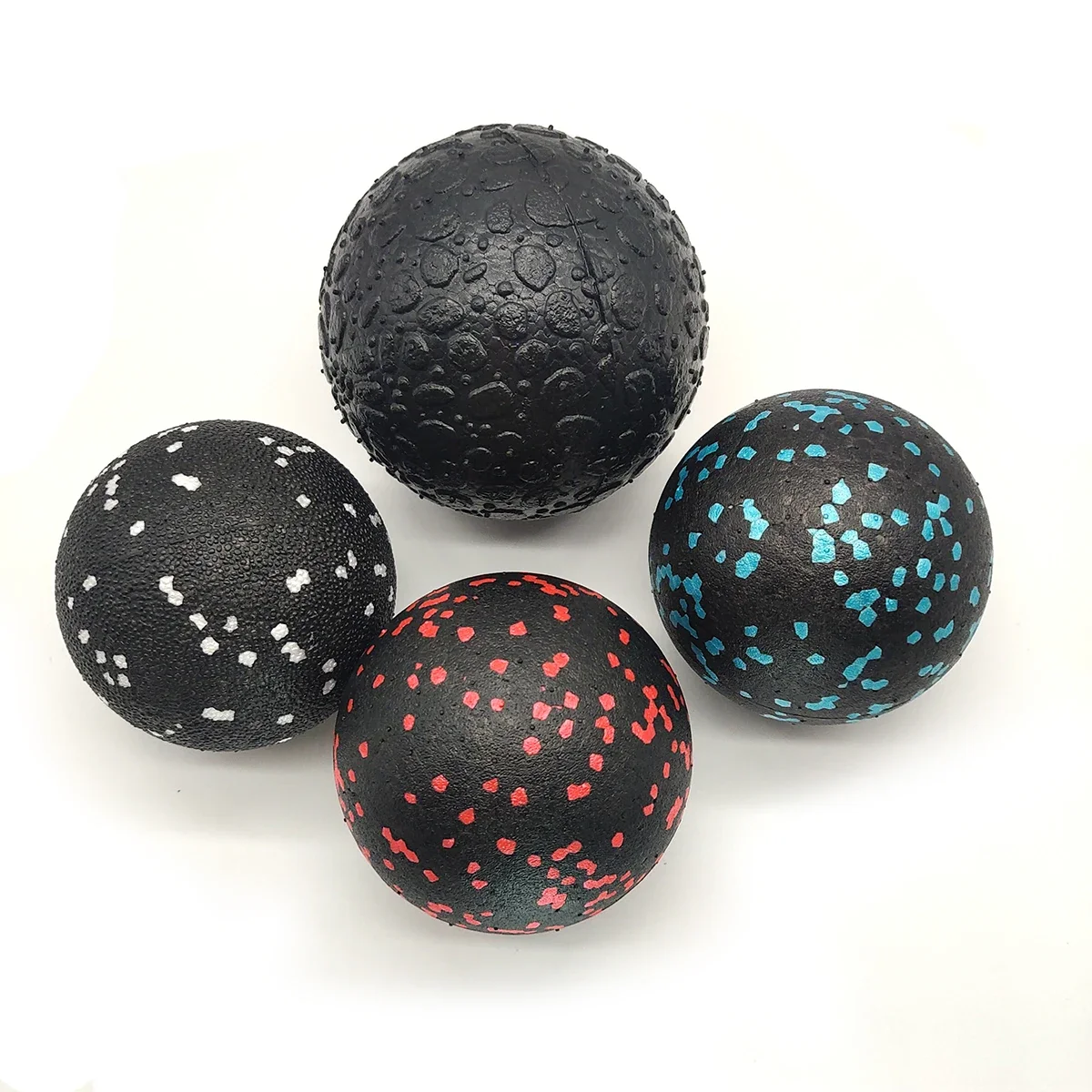 8cm Peanut Massage Ball EPP Lacrosse Ball High Density Lightweight Back/Neck/Foot Mobility Ball Deep Tissue Myofascial Release