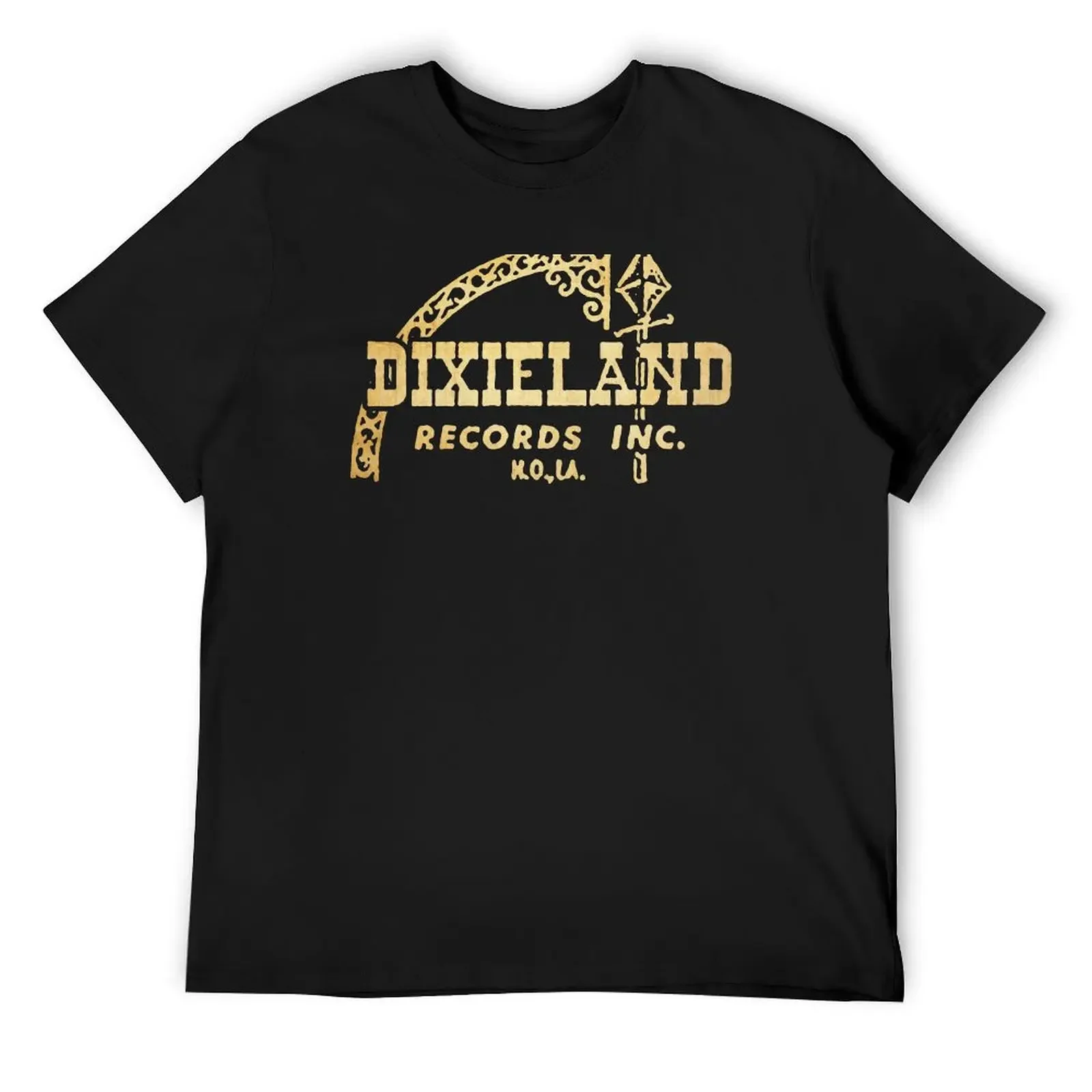 DixieLand Records T-Shirt quick drying sublime shirts graphic tee men