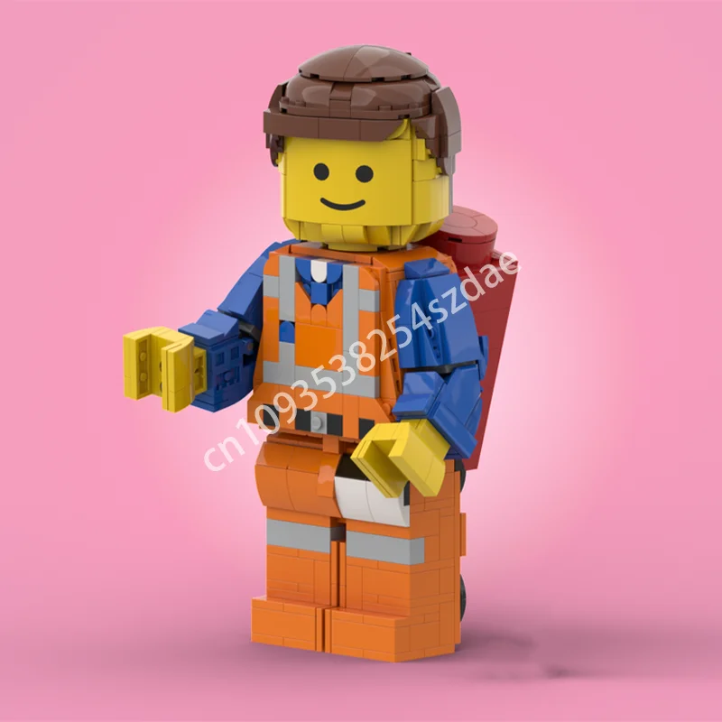 

793pcs MOC Emmet Movie Up Scaled Minifigure Model Building Christmas Gifts Blocks Assemble Toy Creative Education Brick Kids