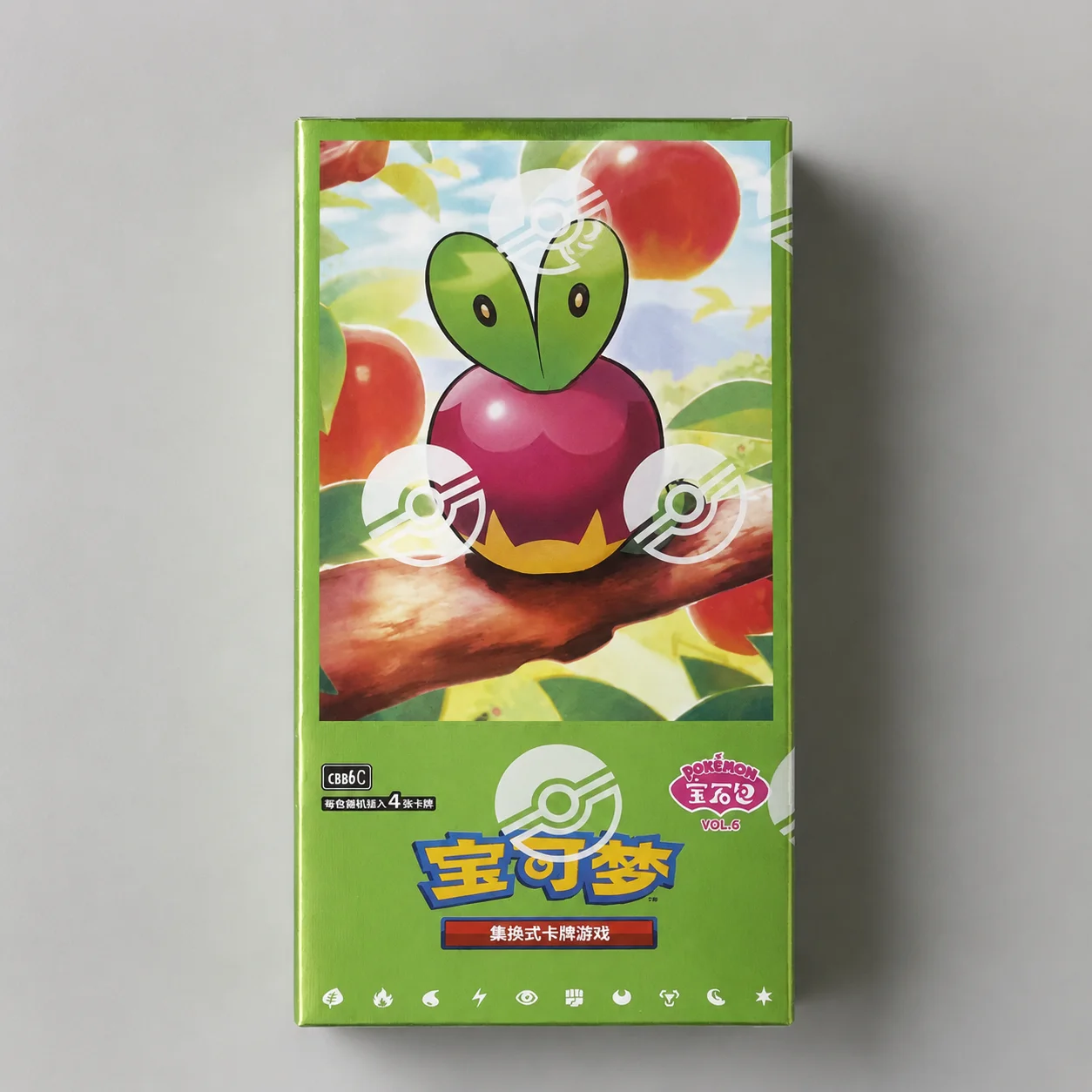 100-正規品-cbb6c-ポケモンカード-ジェムパック-vol6-簡体字中国語版-ポケモンptcg-ジェムパック-vol6-コレクタブルトレーディングカード-おもちゃギフト