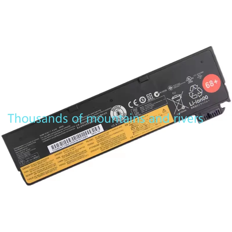 

Аккумулятор для ноутбука Lenovo Thinkpad X240 X240S X250 X270 X260 T450 T470P T440S K2450 W550S 45N1738 45N1136 68+ 6 ячеек