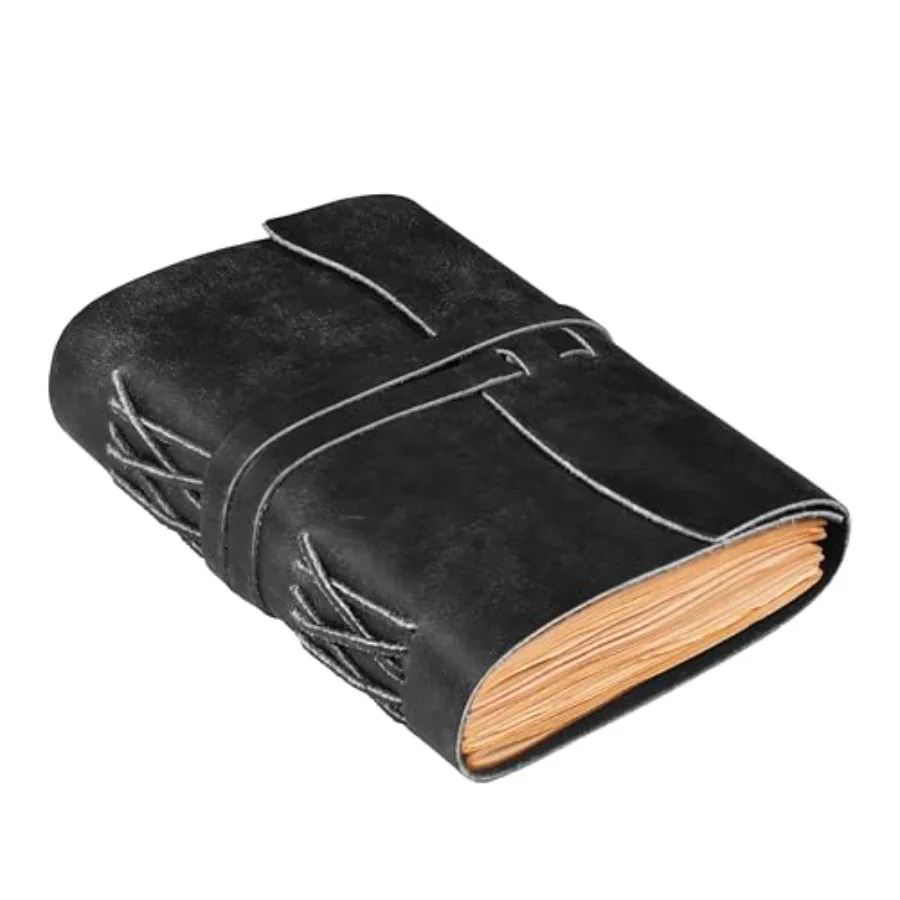

Leather Bound Journal - 11.5"X8.50" 220 Pages - Vtage Blank Paper Diary for Writg Drawg Sketchbook and Travel Notebook - Ideal