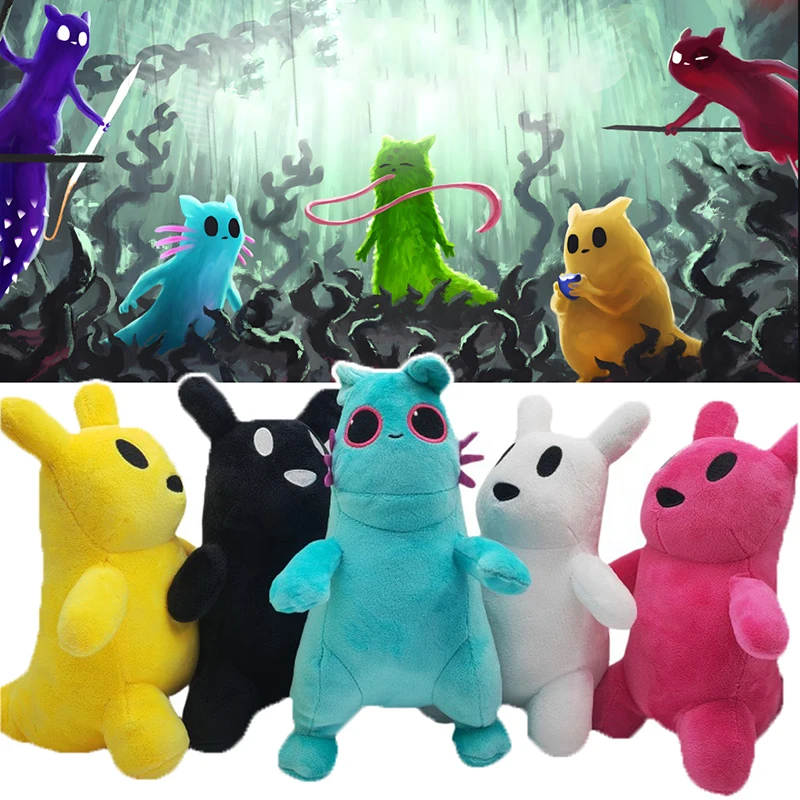 

Anime rain world Slugcat Plush Toys Cute Animals Plushie Pillow Soft Stuffed Dolls Desk Decoration Figure Fans Christmas Gifts