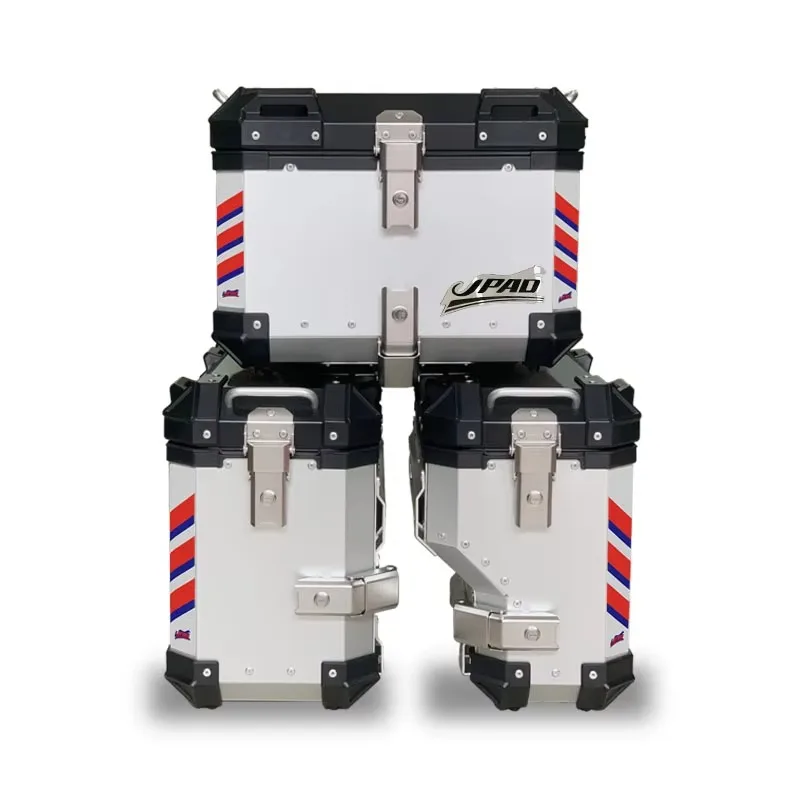 

Wholesale Rain-proof Aluminum Side Box Motorcycle Top Box Aluminum case