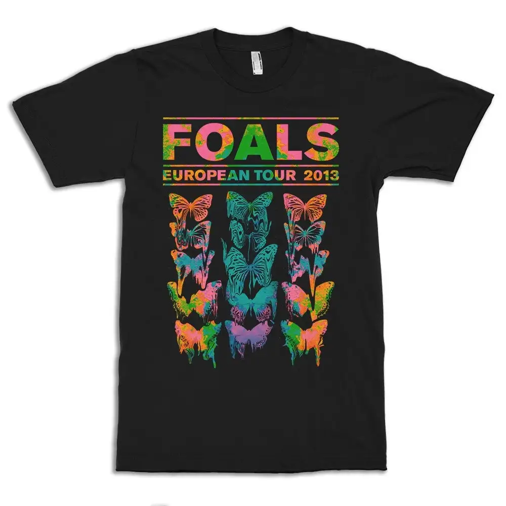 FOALS European Tour 2013 T Shirt  Sizes met 058