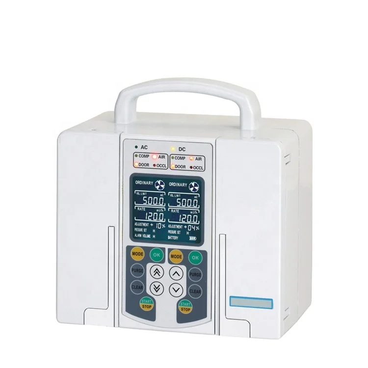 

BT-IP120 hospital clinic medical equipment Double-Channel Veterinary portable Infusion Pump for sale