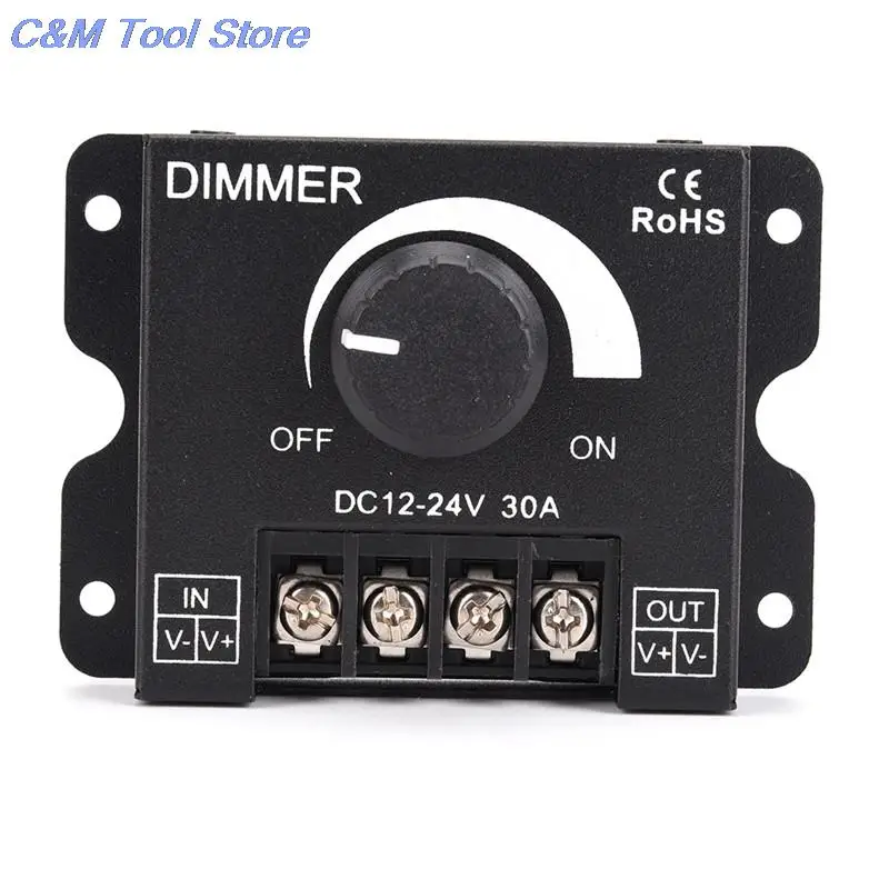باهتة ليد مع سطوع قابل للتعديل ، لمبة مصباح ، سائق شريط ، ضوء لون واحد ، وحدة تحكم في إمدادات الطاقة ، 12 فولت ، 24 فولت ، واط ، 30 أ
