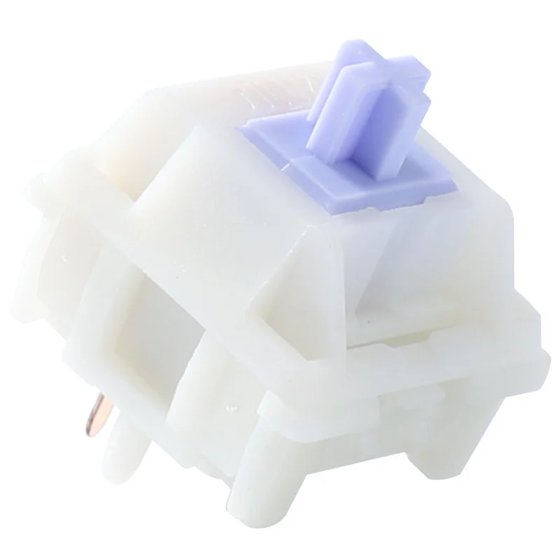 Siliworks x Napworks HMX Nap Switch 5 Pinos 37g 45g Switches Lineares para Teclado Mecânico, Switches HMX para Teclado Gamer, Switches Personalizados
