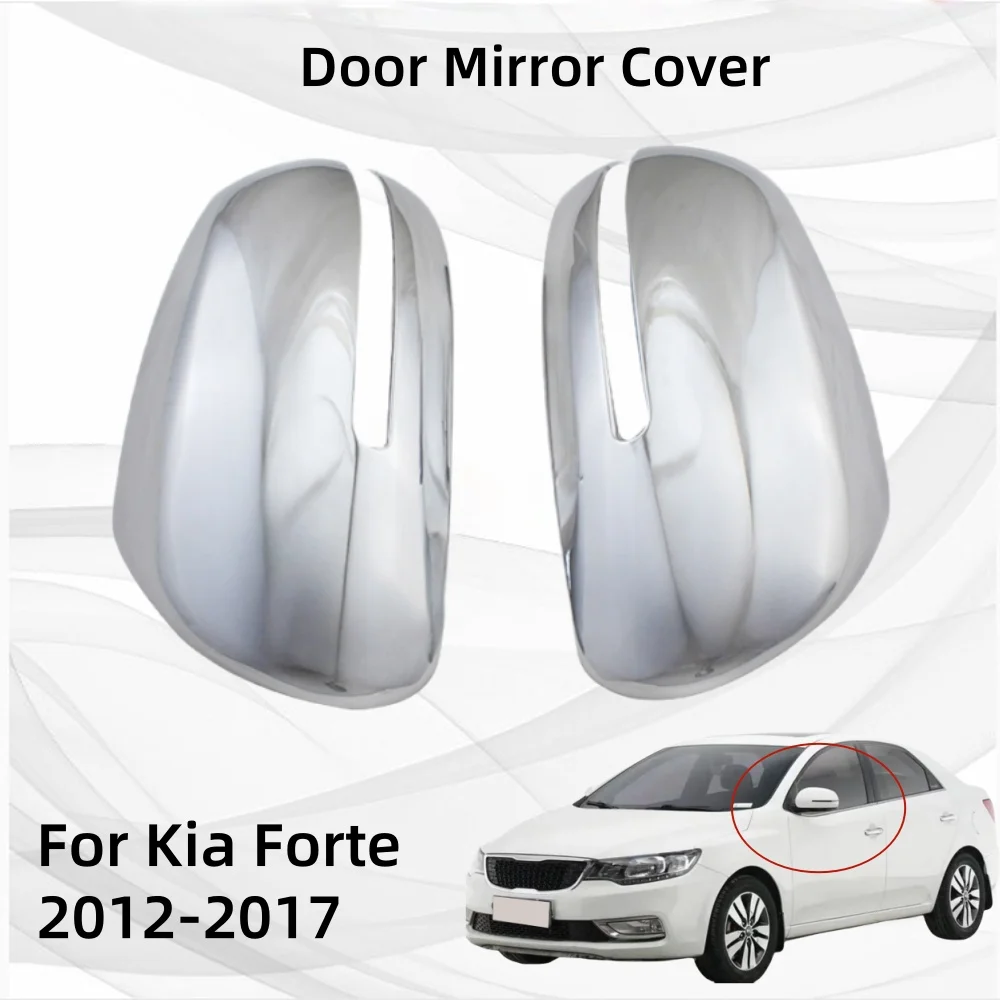 

ABS plastic Components Decorate Trim Paste Style Door Mirror Cover For Kia Forte 2012 2013 2014 2015 2016 2017