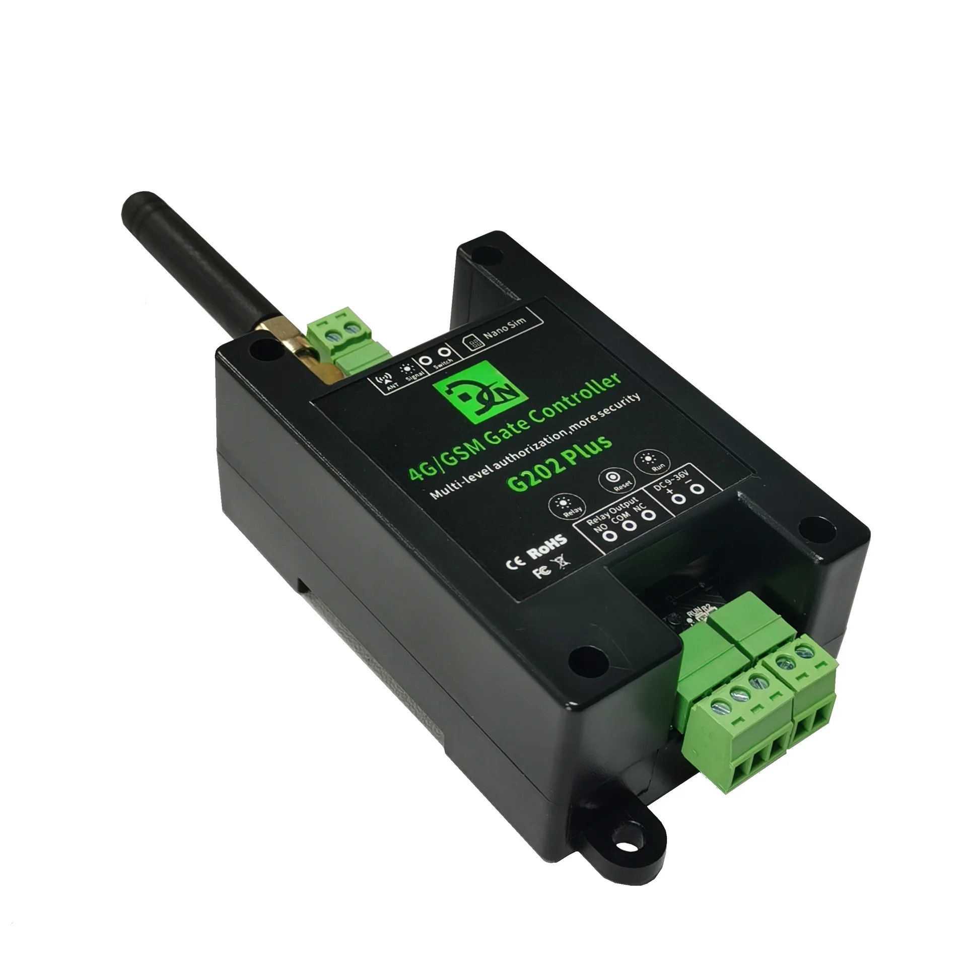 GSM Remote Access Control Door Opener Relay Controller Mobile Phone Remote Door Opening Switch G202 Access Control Controller
