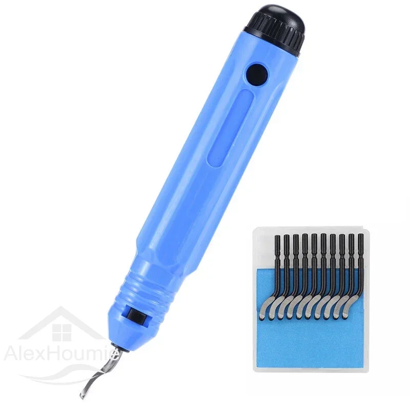 Imagem -04 - Mão Rebarbas Aparar Faca Bs1010 Nb1100 Borda Raspador Tubo Trimmer Hss Plástico Metal Madeira Ferramentas Deburring Removedor de Borda Áspera