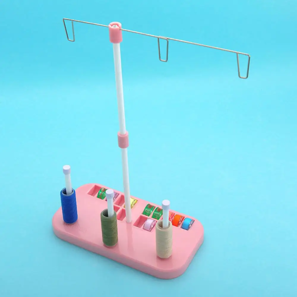 Sewing Machine Needle Thread Bobbin 3 Embroidery Thread Spools Holder Stand Sewing Tools for Home Sewing Machine Spool Kit