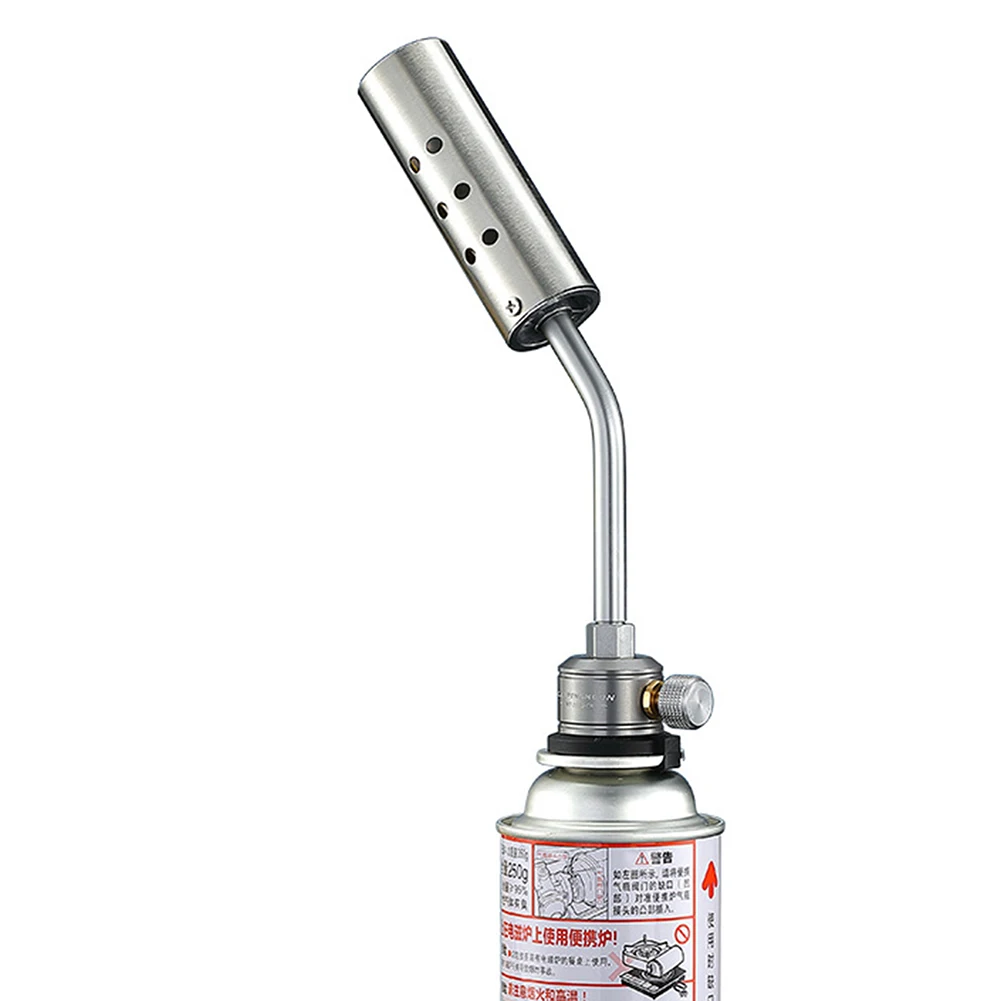 

Torch Gas Torch Effortlessly High Power Kitchen Outdoor Preheating Pipe Reliable Adjustable Flame Connects Easily