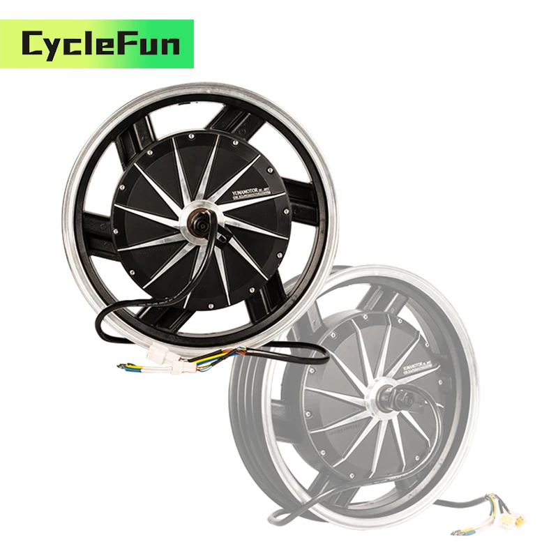 

YMMotor 16*3.5inch V2 72V 3000W 100kmh E-Motorcycle Brushless DC Speed Customized 3KW Hub Motor