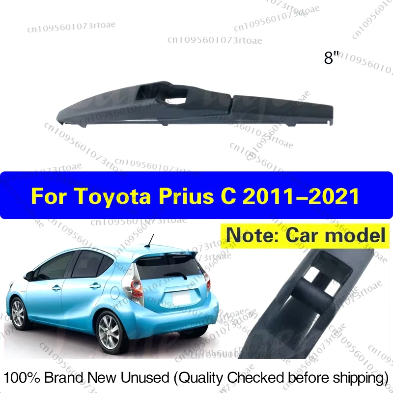 

Car Rear Windshield Windscreen Clean Tailgate Window Wiper Blade For Toyota Prius C 2011 - 2021 Car Accessories 8"