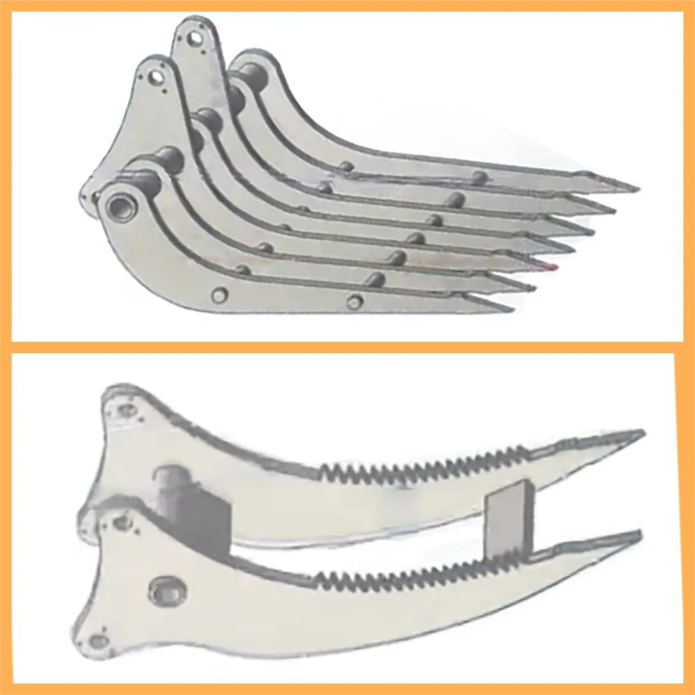 دلو أشعل النار المعدني لـ 1/8 حفار هيدروليكي للتحكم عن بعد 390F 395 374 RC حفارة مجنزرة PC1250 ملحقات تحديث النموذج #2