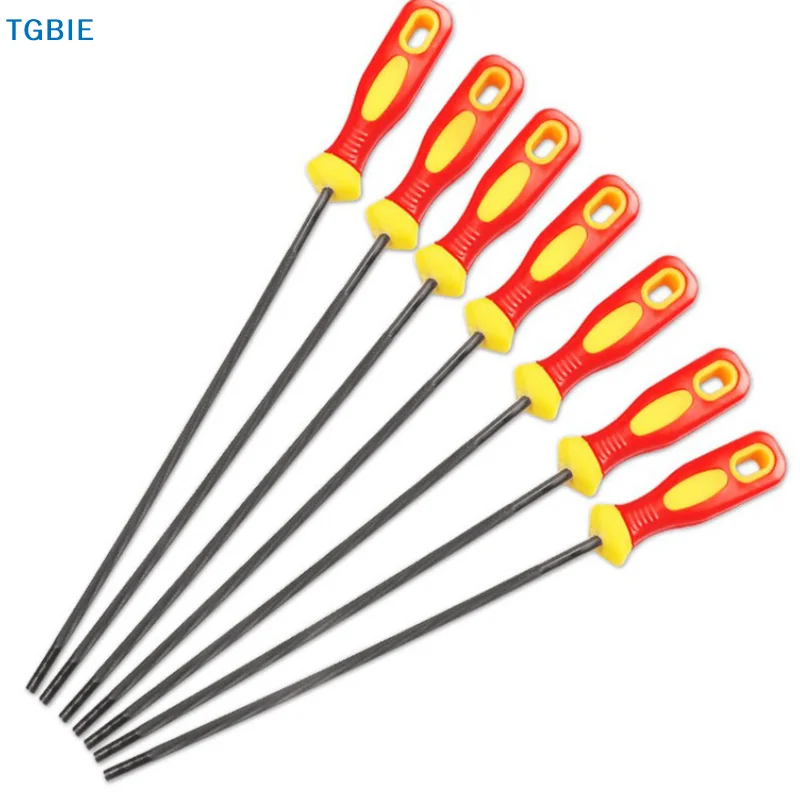 [T]1PC Round High Carbon Steel Sharpening Chainsaw Saw Chain File Sharpener For Woodwork Chainsaw File 4/4.8/5.5mm Chainsaw File