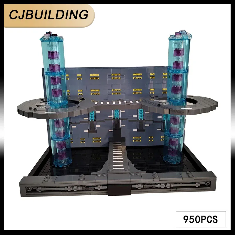 

MOC Building Blocks Space War Series Scene Model Duel Of Fates Diorama DIY Assembled Creative Bricks Street View Toys Xmas Gifts