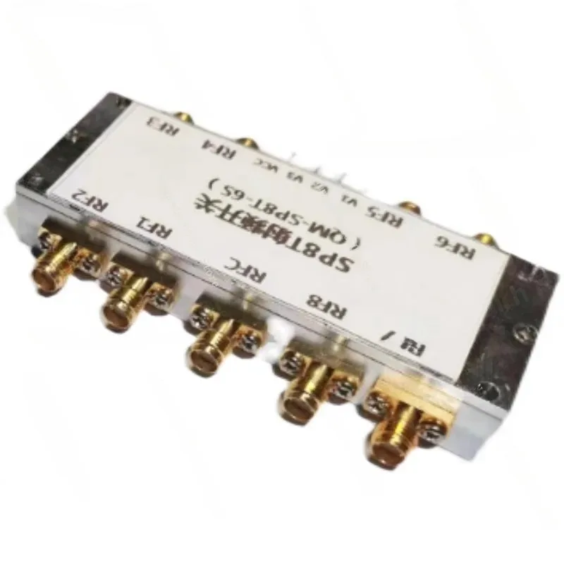 SP8T 0.1-6 G eight choose one RF switch, RF channel select switch