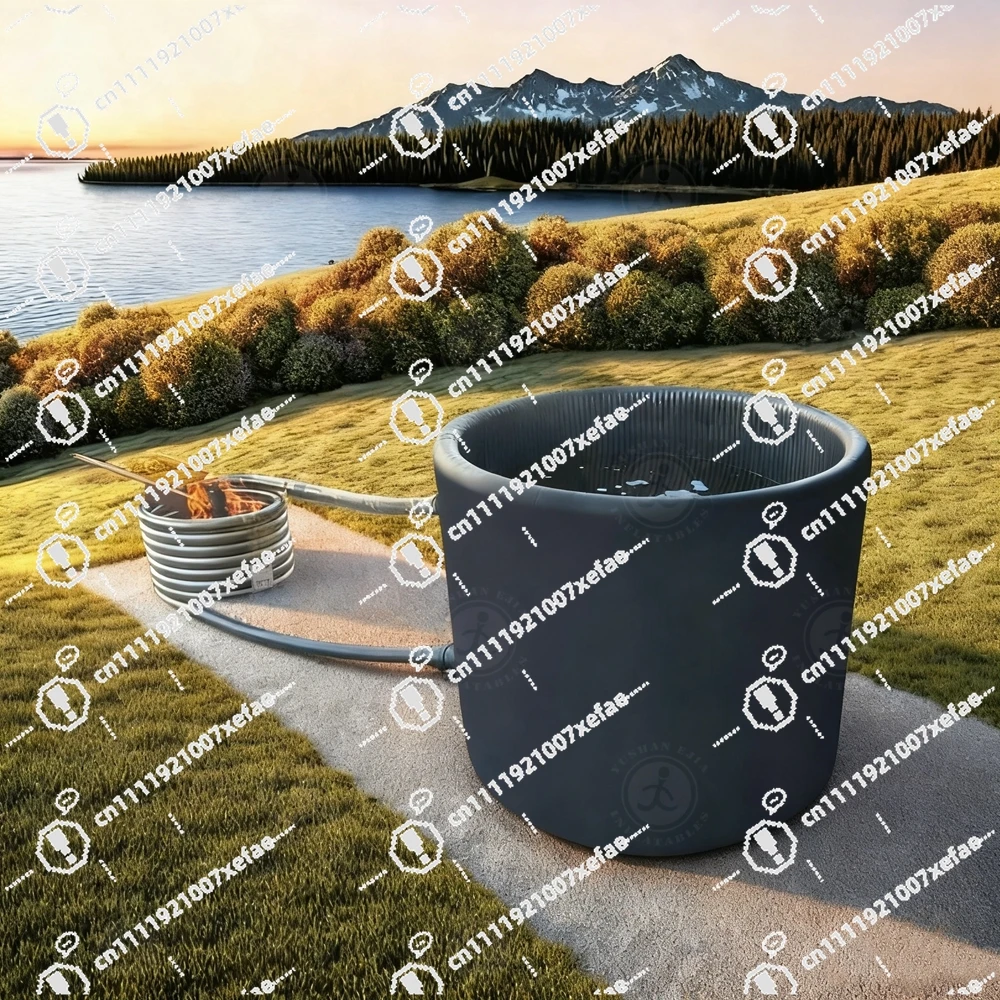 Supply Wood Burning Hot Tub Heaters Fire Coil Kits Inflatable Bucket Heaters