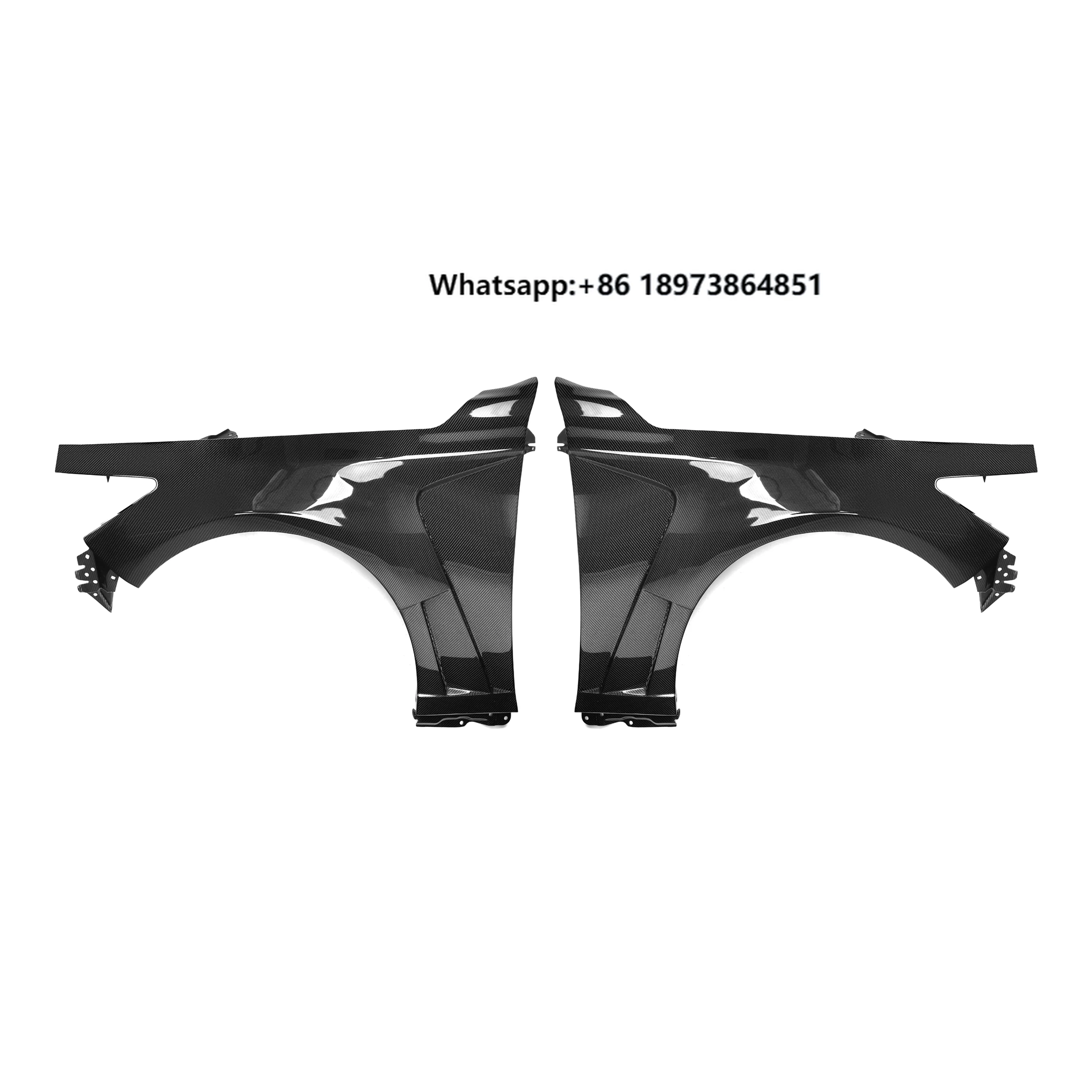 

Q50 Unpainted Iron Body Kits Fender for Infiniti Q50 Q50L 2014-2020 Air Vent Fender Car Exterior Q50 Fender Trims Cover