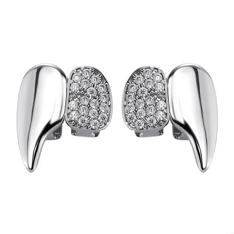Edgy Alloy Fang Dental Grills Accessories Perfect For Themed Parties And Event