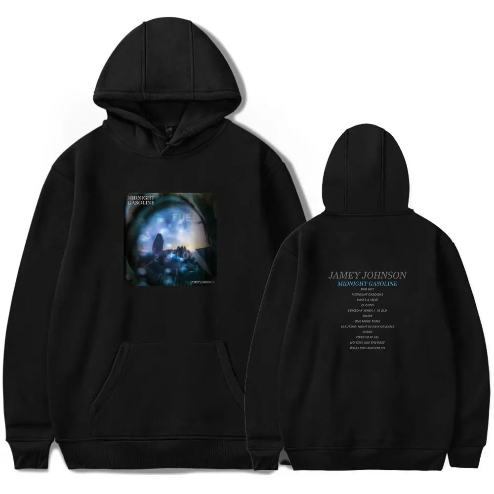 Jamey Johnson Midnight Gasoline Sudadera con capucha Merch Hombre/Mujer Hip Hop Sudaderas de manga larga con capucha