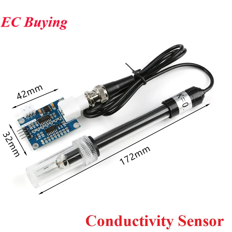 Conductivity Sensor Module Detection Water Quality for Arduino 51/STM32