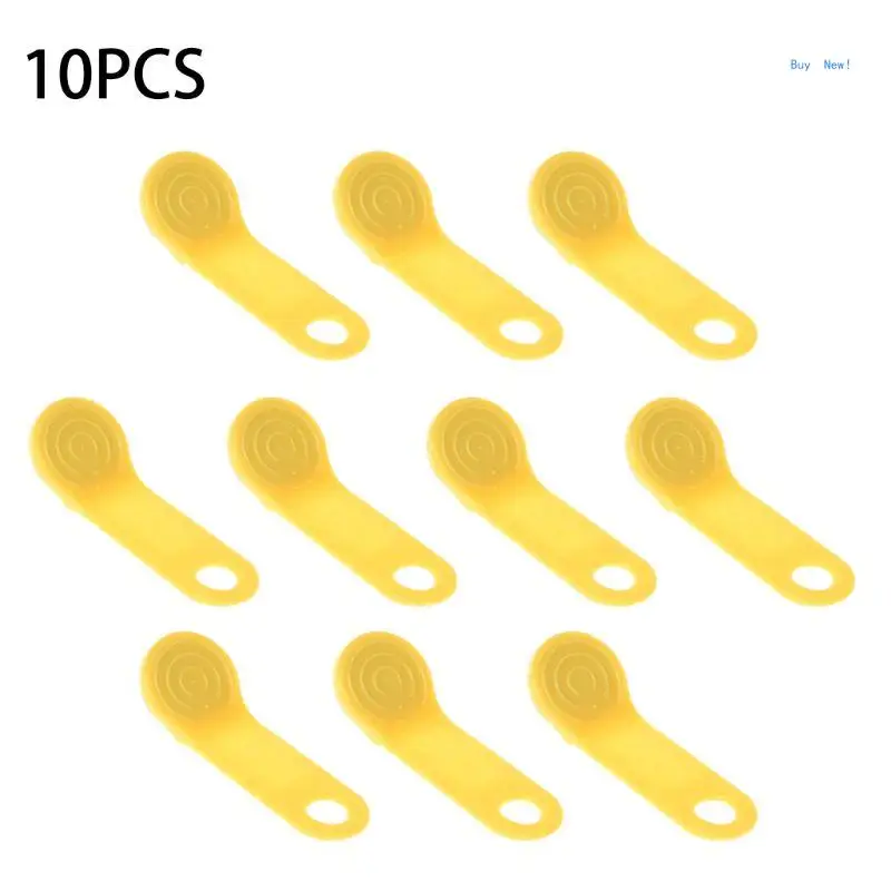 10Pcs RW1990-15 iButton Cards Rewritable Electronic Keys Cards for Access System