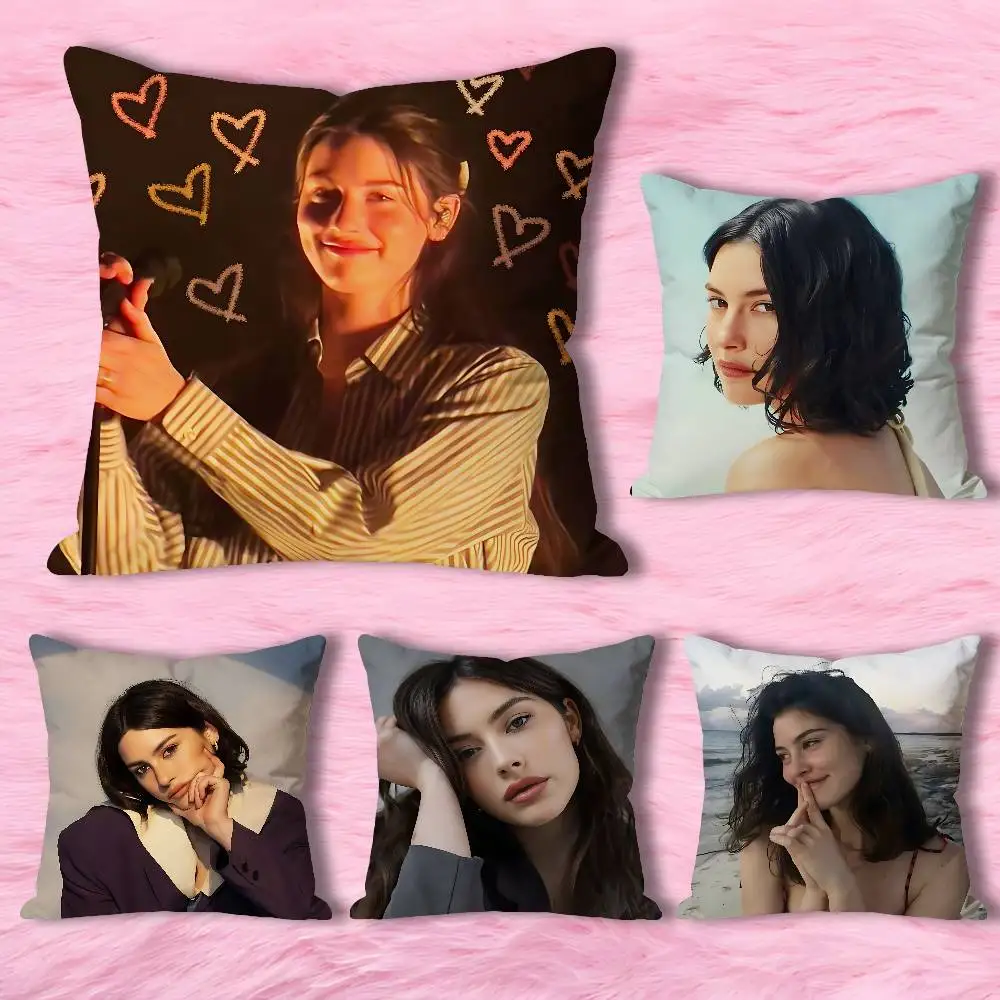 

G-Gracie A-Abrams Hit the Wall Pillow Cases for Bedroom Living Room Sofa Home Decor Polyester Cushion Cover with Zipper