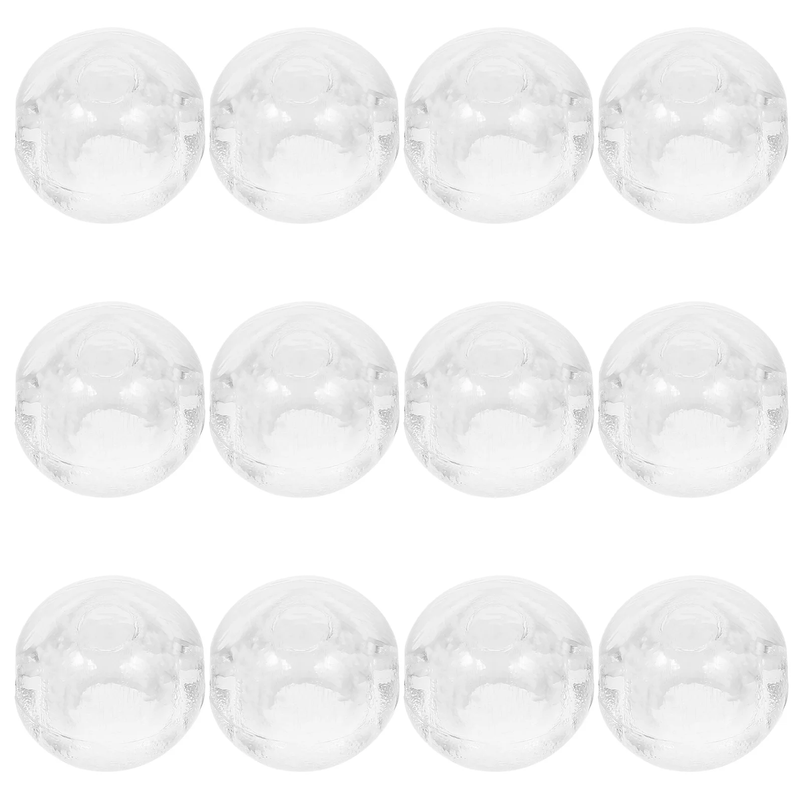 12Pcs Bead Chain Stop Transparent Design Adjustable Length Blind Cord Stop Replacement Parts Vertical Blind Accessories Curtain