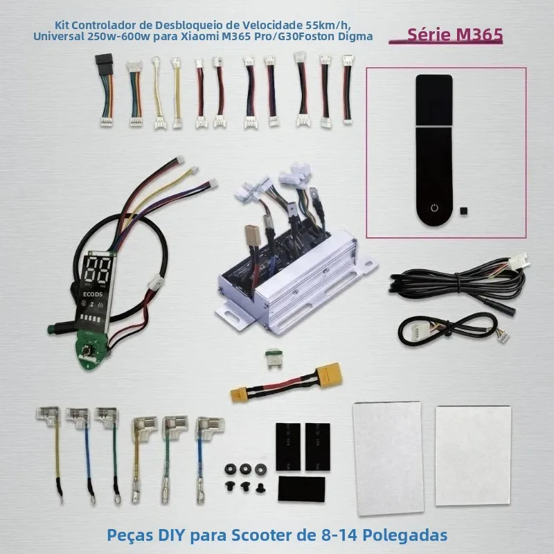 55km-h-speed-unlock-controller-kit-universal-250w-600w-for-xiaomi-m365-pro-g30-foston-digma-8-14-inch-scooter-diy-parts