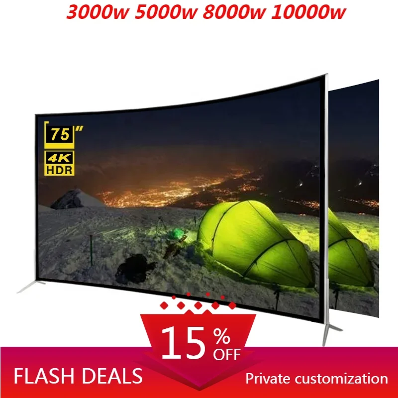 

STLF Customized Advanced 75 Inch 4K Curved Screen Smart TV