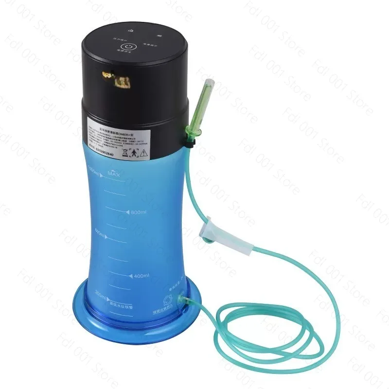Electric colon detoxification and cleansing colon hydrotherapy device for constipation enema and bowel cleansing.