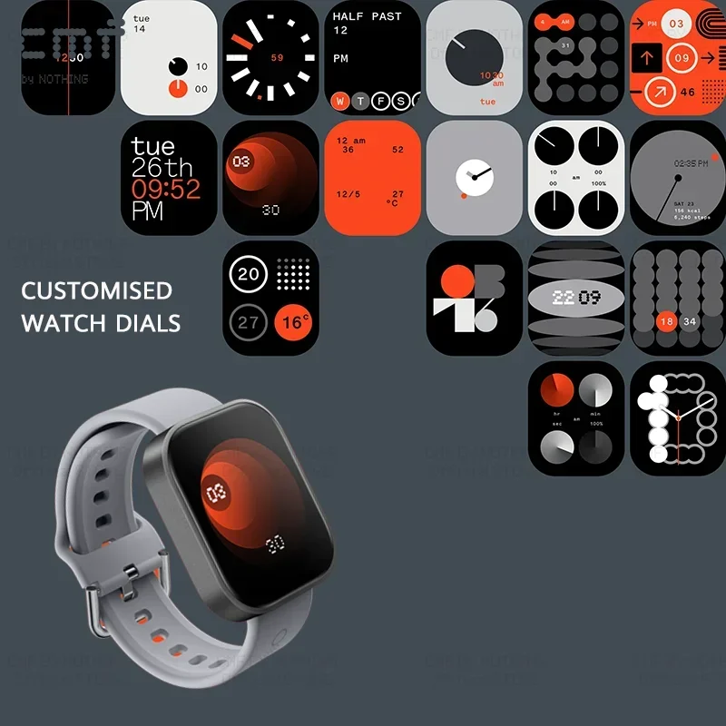 CMF Watch Pro 1.96 بوصة AMOLED Bluetooth 5.3 BT مكالمات مع ساعة ذكية لتقليل الضوضاء AI #4