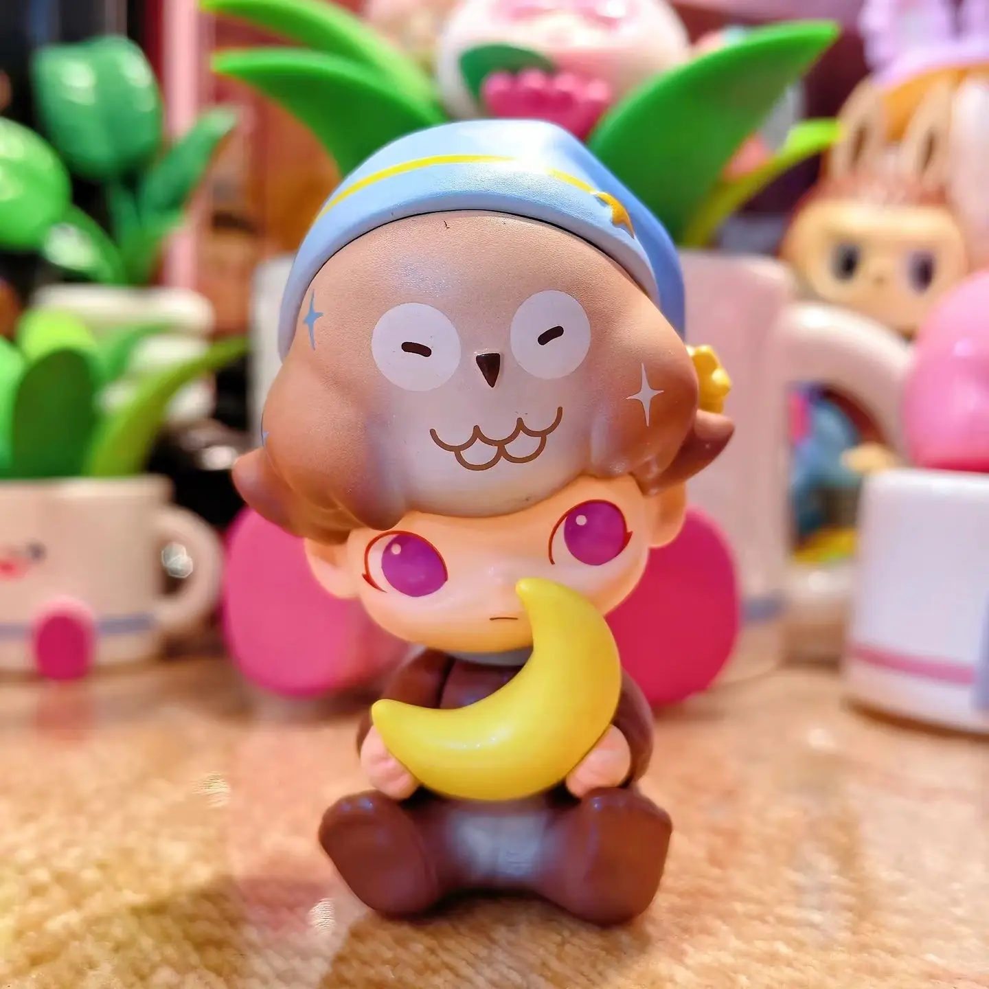 

POP MART DIMOO Forest Night Series Kawaii Anime Collectible Figure Blind Box Mystery Gift Toy for Desktop Decor