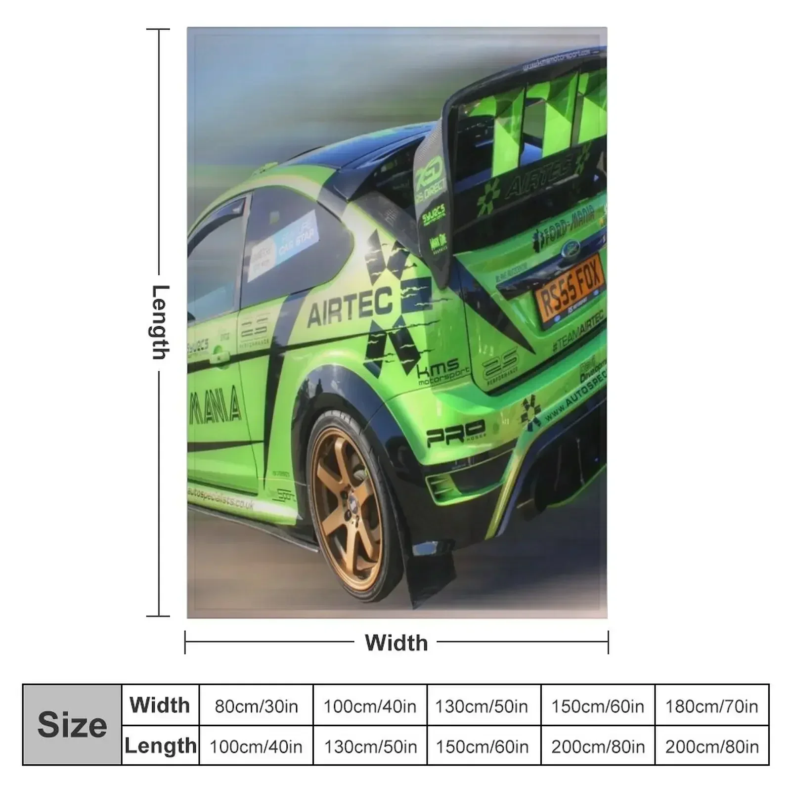 671BHP FOCUS RS Throw Blanket Winter beds Decorative Sofas Stuffeds bed plaid Blankets