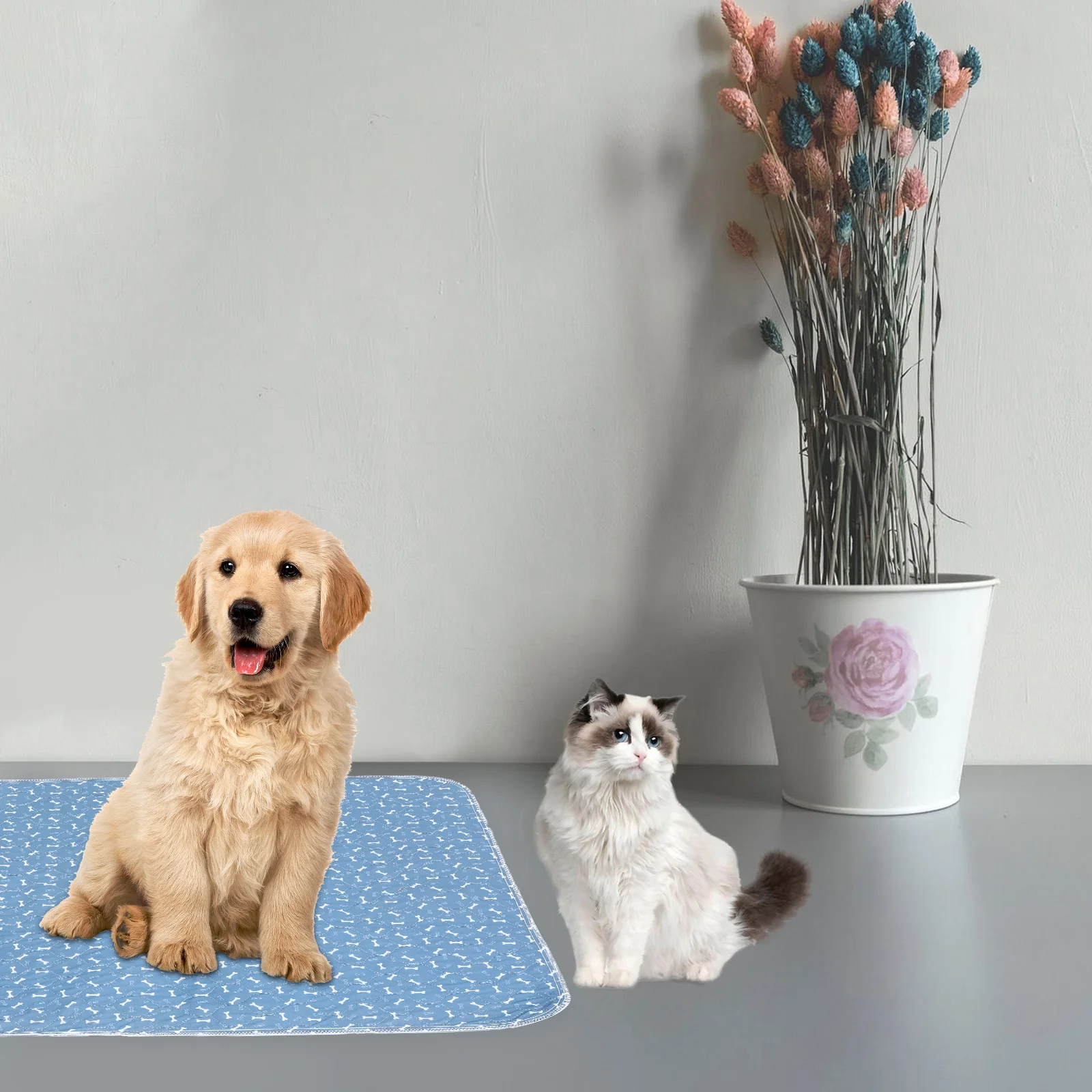 

Water-absorbing Urine Pad Pet Pee Pads for Dogs Mats Washable Training Potty Puppy