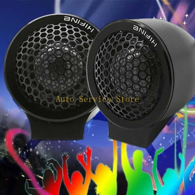 462A Silk Film Aluminum Alloy Tweeter Clear Delicate Sound for Music Lovers