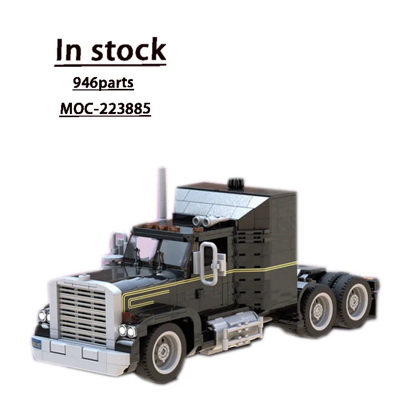 

MOC-223885 Cargo Truck Flathead Truck Building Blocks Model 946 PartsMOC Creative Boys Kids Birthday Building Blocks Toy Gifts