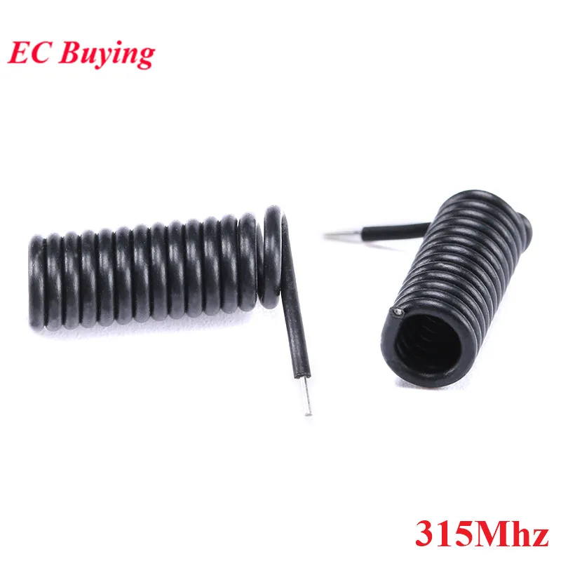 20Pcs/10pcs 315Mhz 433Mhz Spring Antenna Wireless RF Transmitter Receiver Long Distance For Wifi Remote Control Rubber Spiral