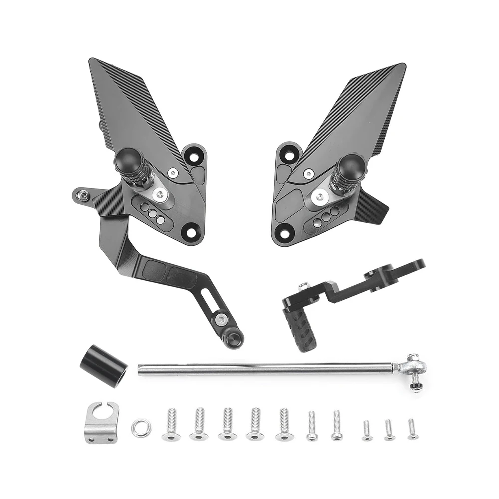 Voor YAMAHA MT 09 SP MT09 MT-09 21-25 Motorcycle Verstelbare Achtersets Voetsteunen Verhoog Pedaal Versnellingspook rem Kit Accessoires - afbeelding 1