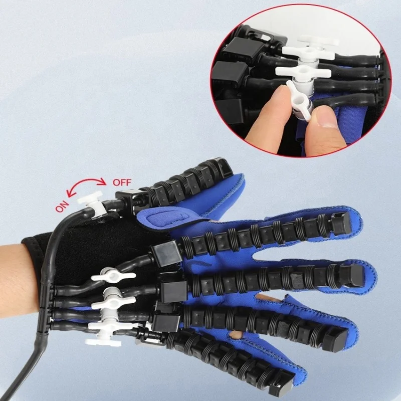 soft robotic joints training robot for injury pati finger and hand function rehabilitation gloves