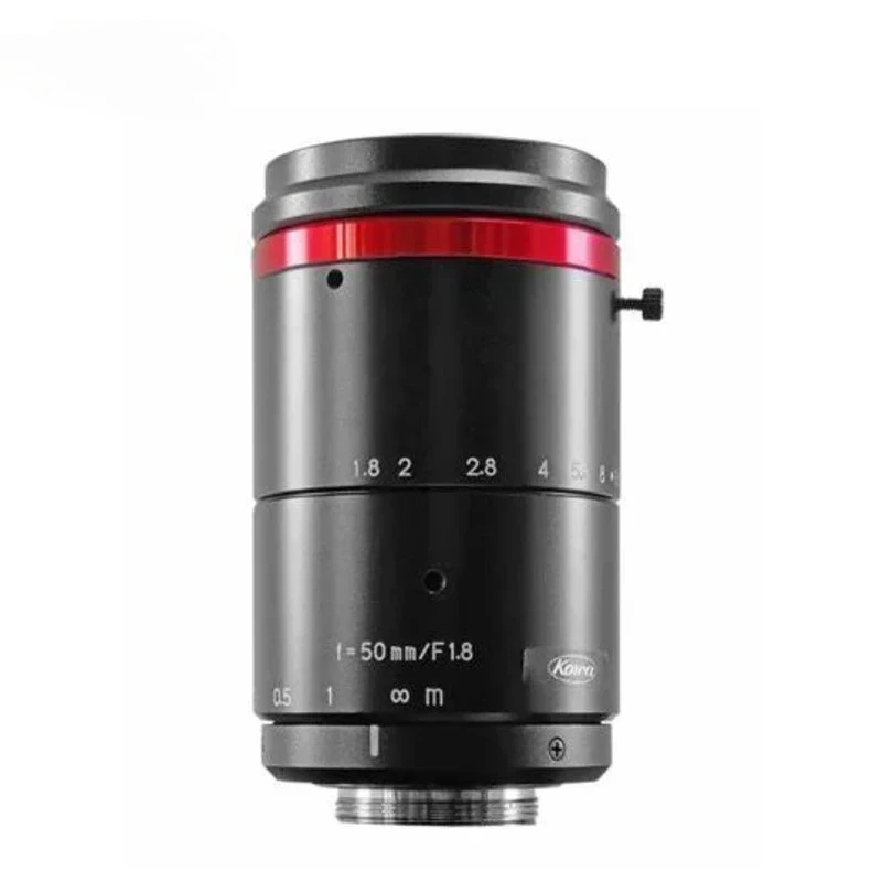 

Объектив KOWA для промышленного зрения LM50FC24M 1,1 дюйма, 24 МП, FC24M, объектив с ручной диафрагмой и фиксированной фокусной расстоянием для промышленных камер