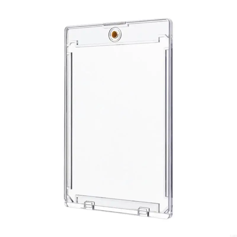 Custodia protettiva per display magnetica sigillata 54DA Porta carte antipolvere trasparenza Custodia per