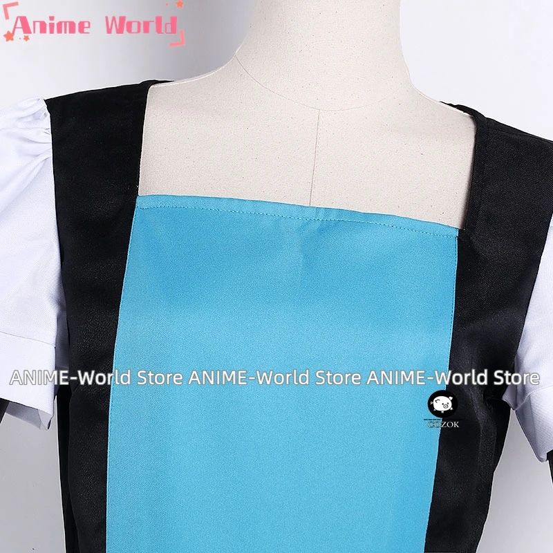 《Custom size》Cosplay Dress Women Sapphire Role Play Blue Dress Princess Fancy Dress Any Size