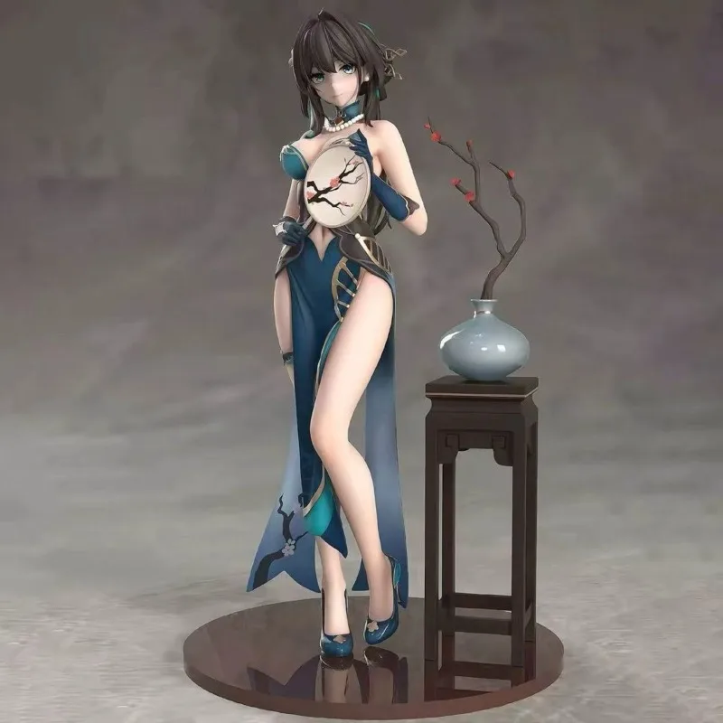 2026 Hot New Premium HSR Ruan Mei Cheongsam Elegant Anime Girl GK Figure Statue PC Case Desktop Decor Collectible Birthday Gifts