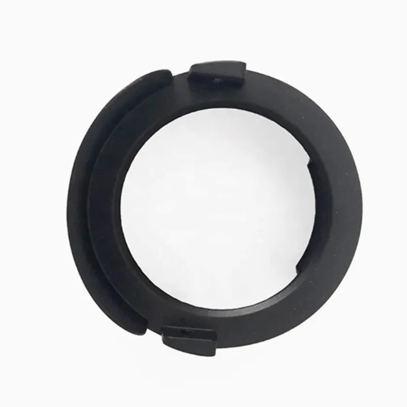 

Precision 5-Axis CNC Machined OEM Parts CNC Milling Service Plastic black ring buckle